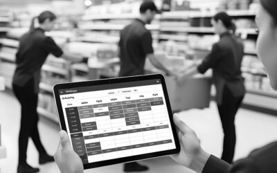 Tablet dashboard retail analytics